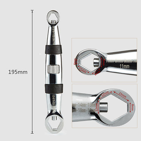 Adjustable 23 in 1 Double End Wrench
